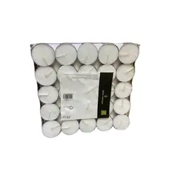 GENERICO - VELAS BLANCAS TEALIGHT 25PCS