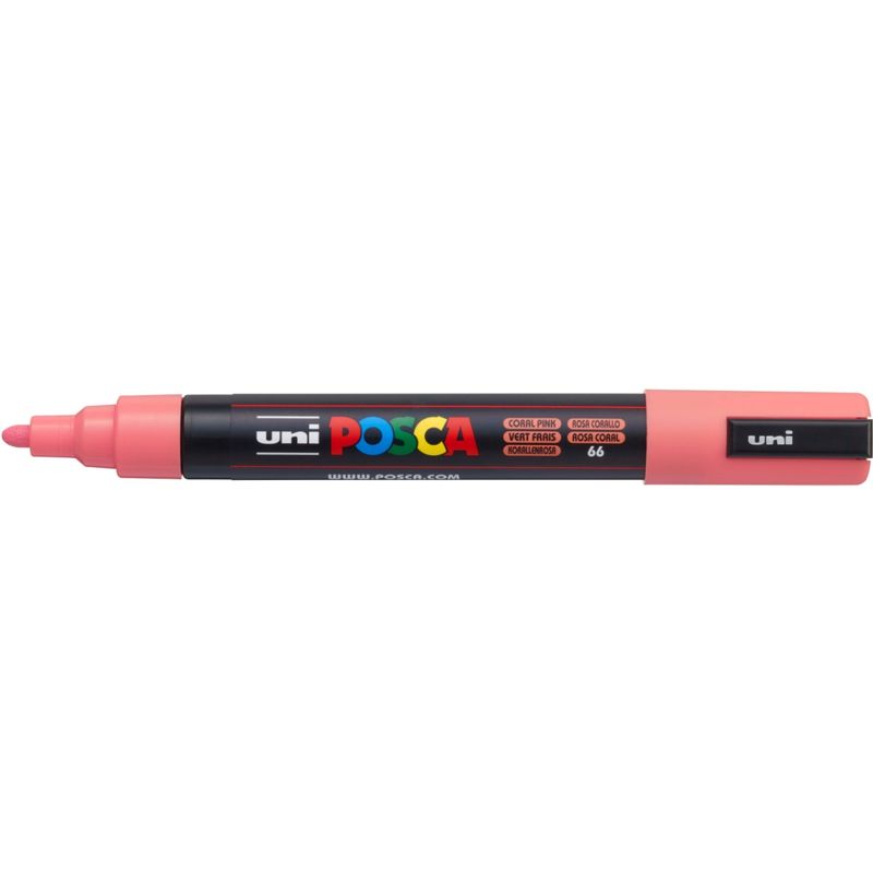 MITSUBISHI - Marcador Acrilico Posca PC-5M Rosa Coral