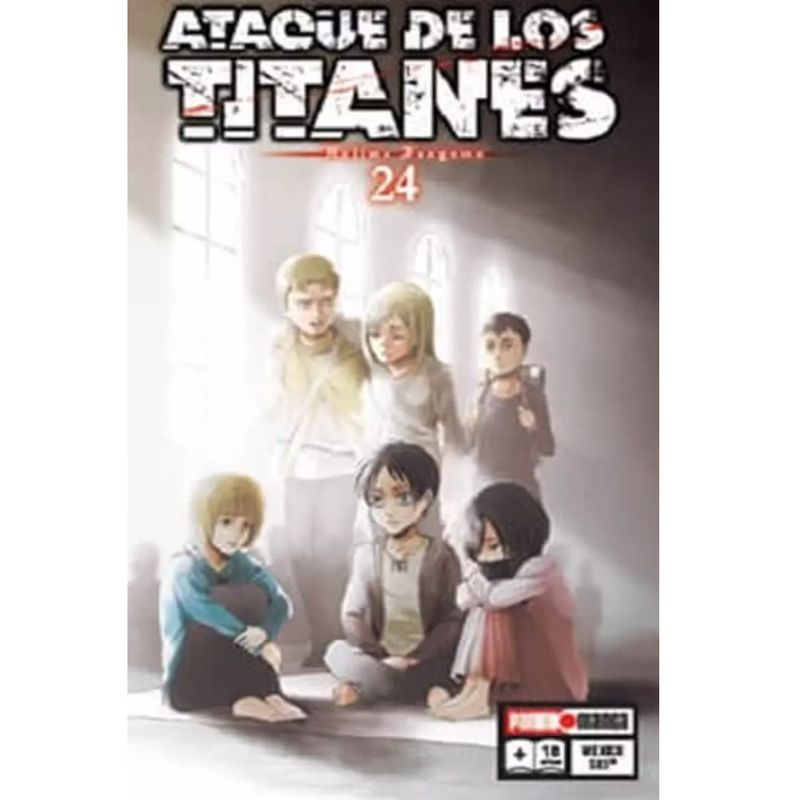 PANINI MÉXICO - ATAQUE DE LOS TITANES VOL. 24 - PANINI MANGA