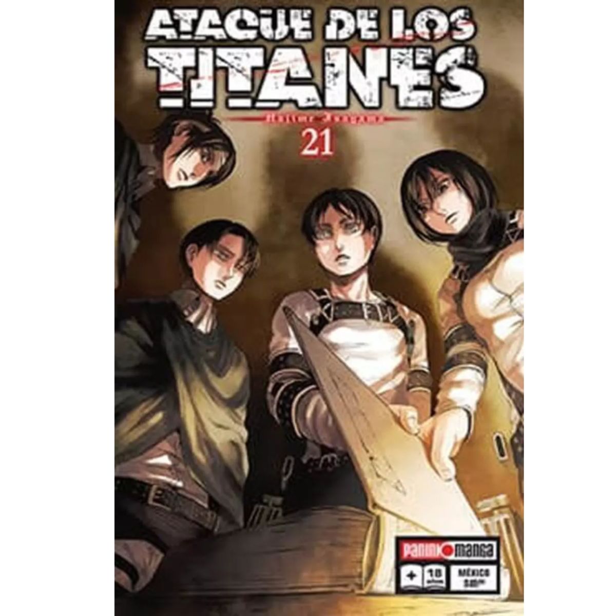 PANINI MÉXICO - ATAQUE DE LOS TITANES VOL. 21 - PANINI MANGA