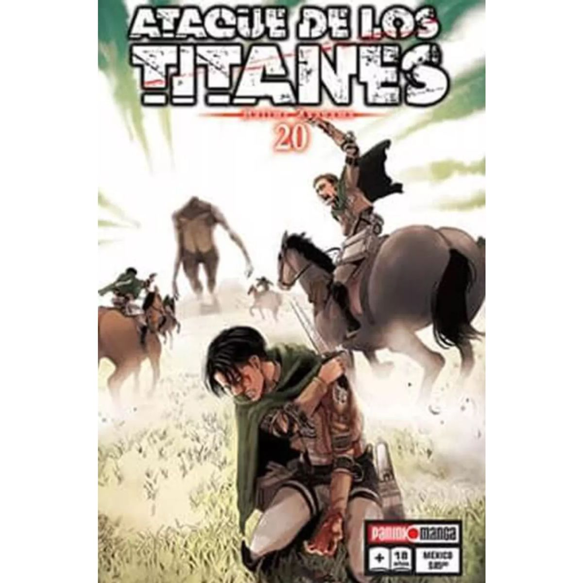 PANINI MÉXICO - ATAQUE DE LOS TITANES VOL. 20 - PANINI MANGA