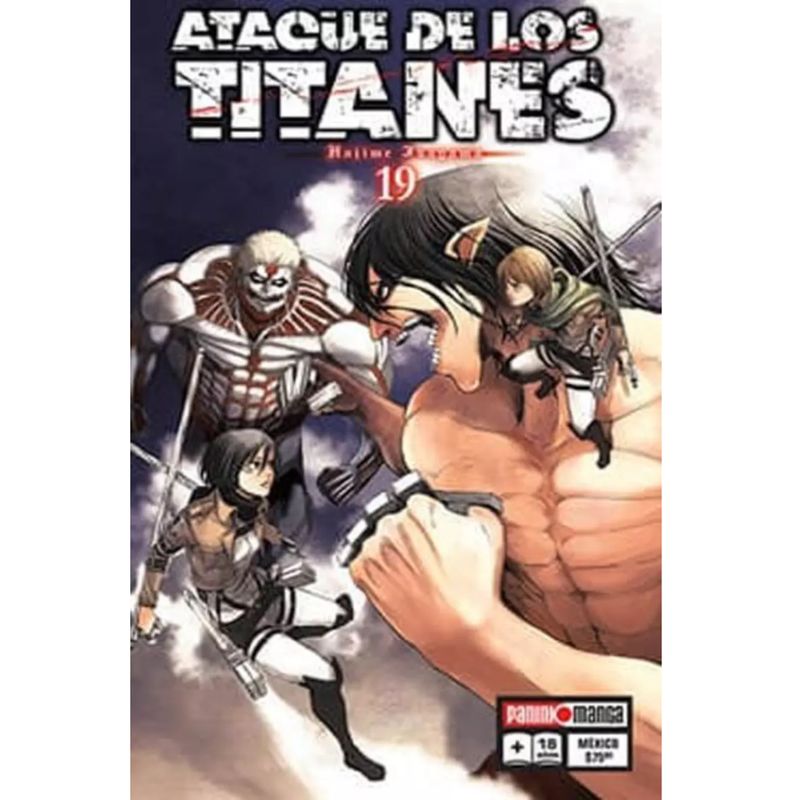 PANINI MÉXICO - ATAQUE DE LOS TITANES VOL. 19 - PANINI MANGA