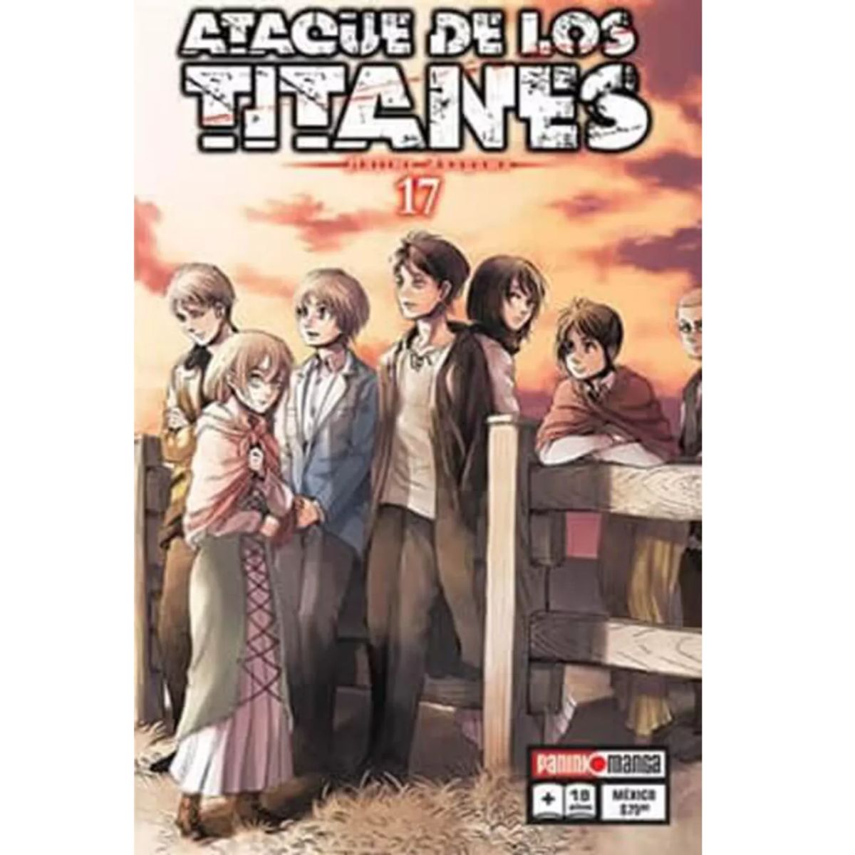 PANINI MÉXICO - ATAQUE DE LOS TITANES VOL. 17 - PANINI MANGA