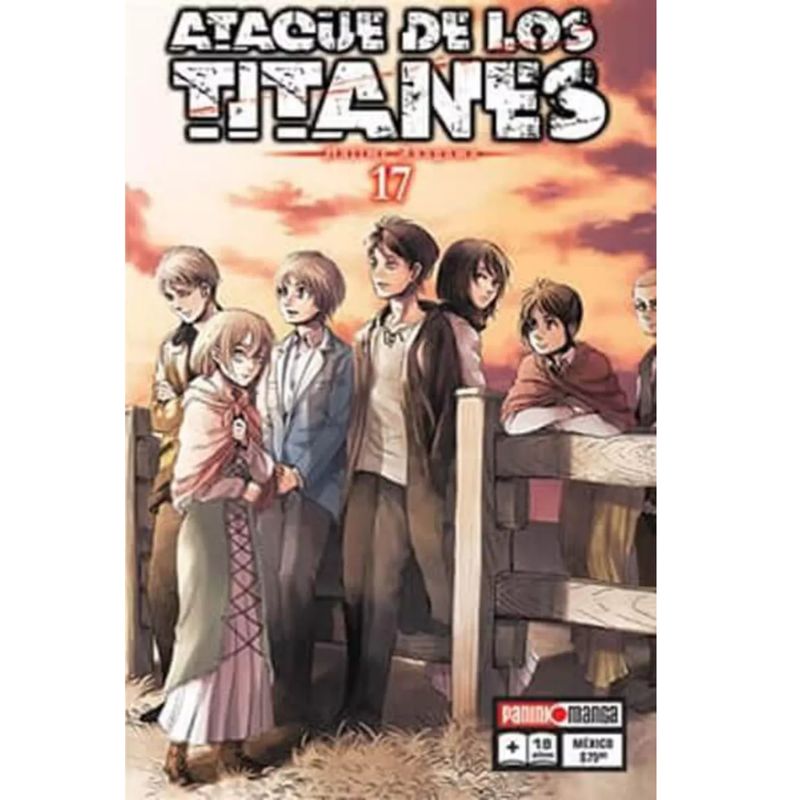 PANINI MÉXICO - ATAQUE DE LOS TITANES VOL. 17 - PANINI MANGA