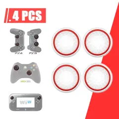 GENERICO - Trust Thumb Grips Goma Mando Ps4 Ps3 Xbox Antideslizante X4.