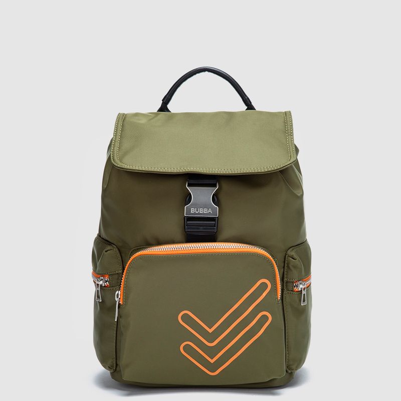 BUBBA - Mochila Charlotte Doble Check Green Bubba Essentials