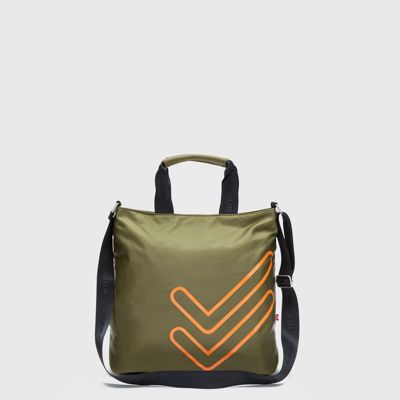 BUBBA - Tote Charlotte Doble Check Green Bubba Essentials