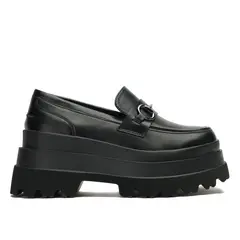 CHINITOWN - Mocasín Mujer Negro Leonie