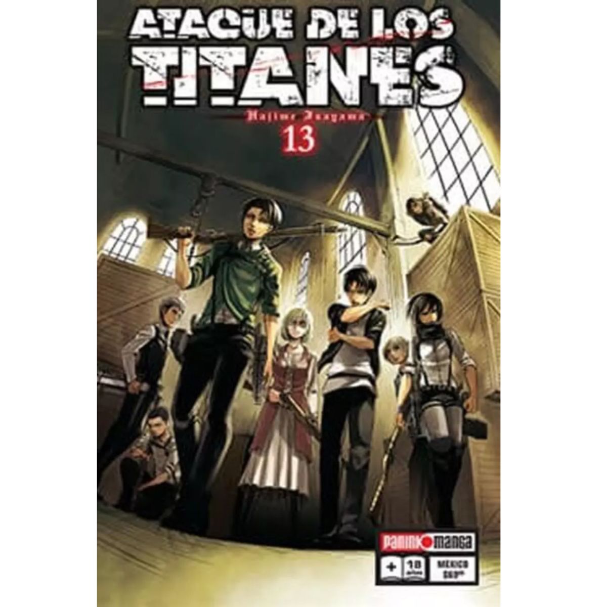 PANINI MÉXICO - ATAQUE DE LOS TITANES VOL. 13 - PANINI MANGA