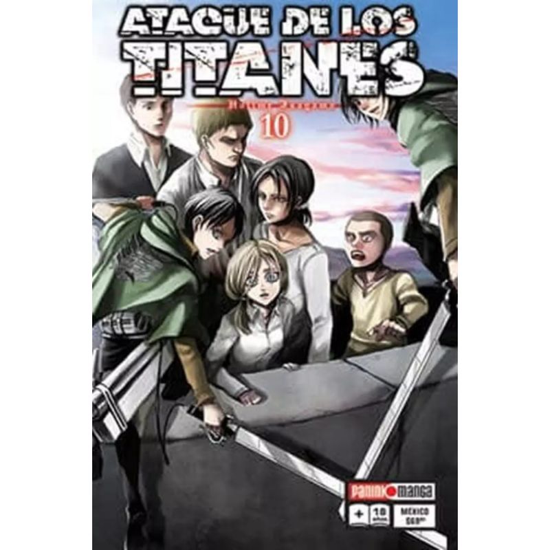 PANINI MÉXICO - ATAQUE DE LOS TITANES VOL. 10 - PANINI MANGA