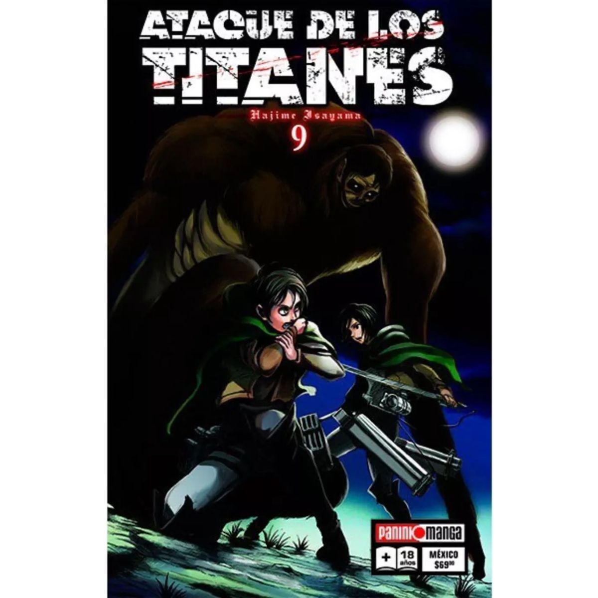 PANINI MÉXICO - ATAQUE DE LOS TITANES VOL. 09 - PANINI MANGA