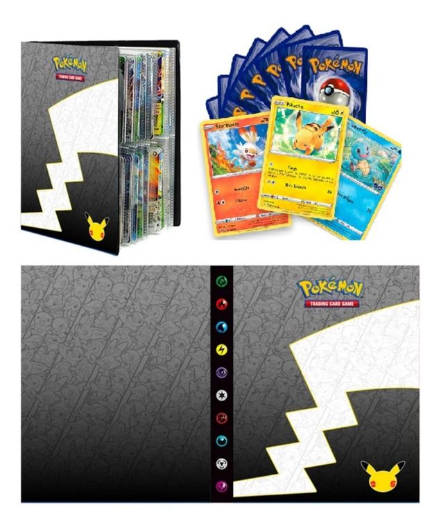 POKEMON ALBUM CARTAS POKEMON 160 + 100 CARTAS ORIGINALES