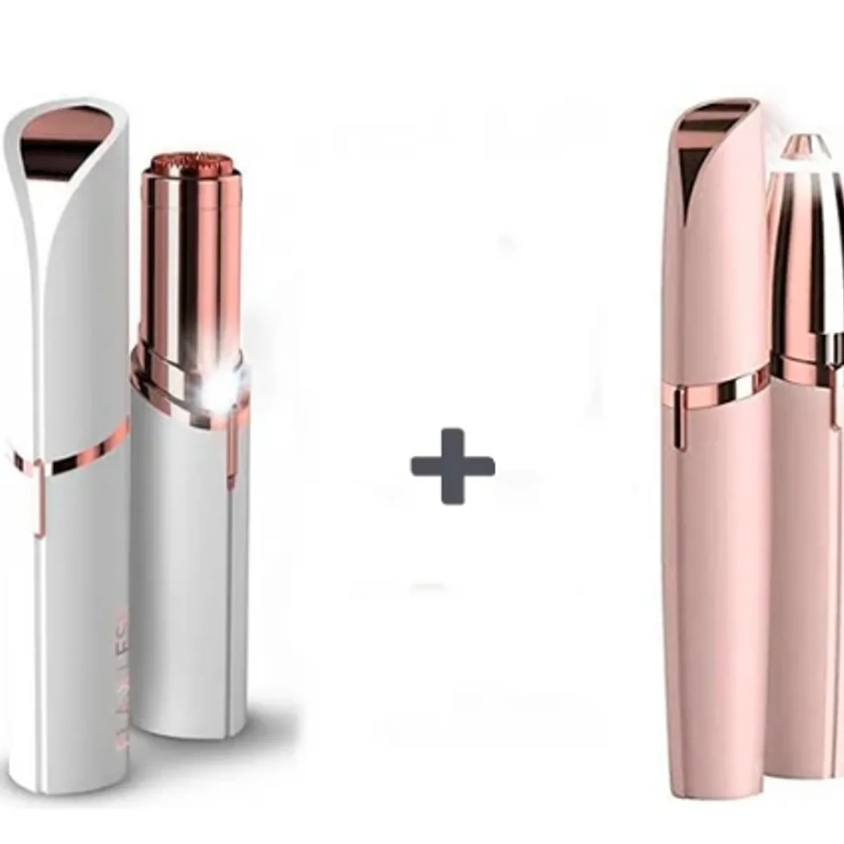 DEWINNER - Pack Depiladora Facial y de Cejas Portatiles