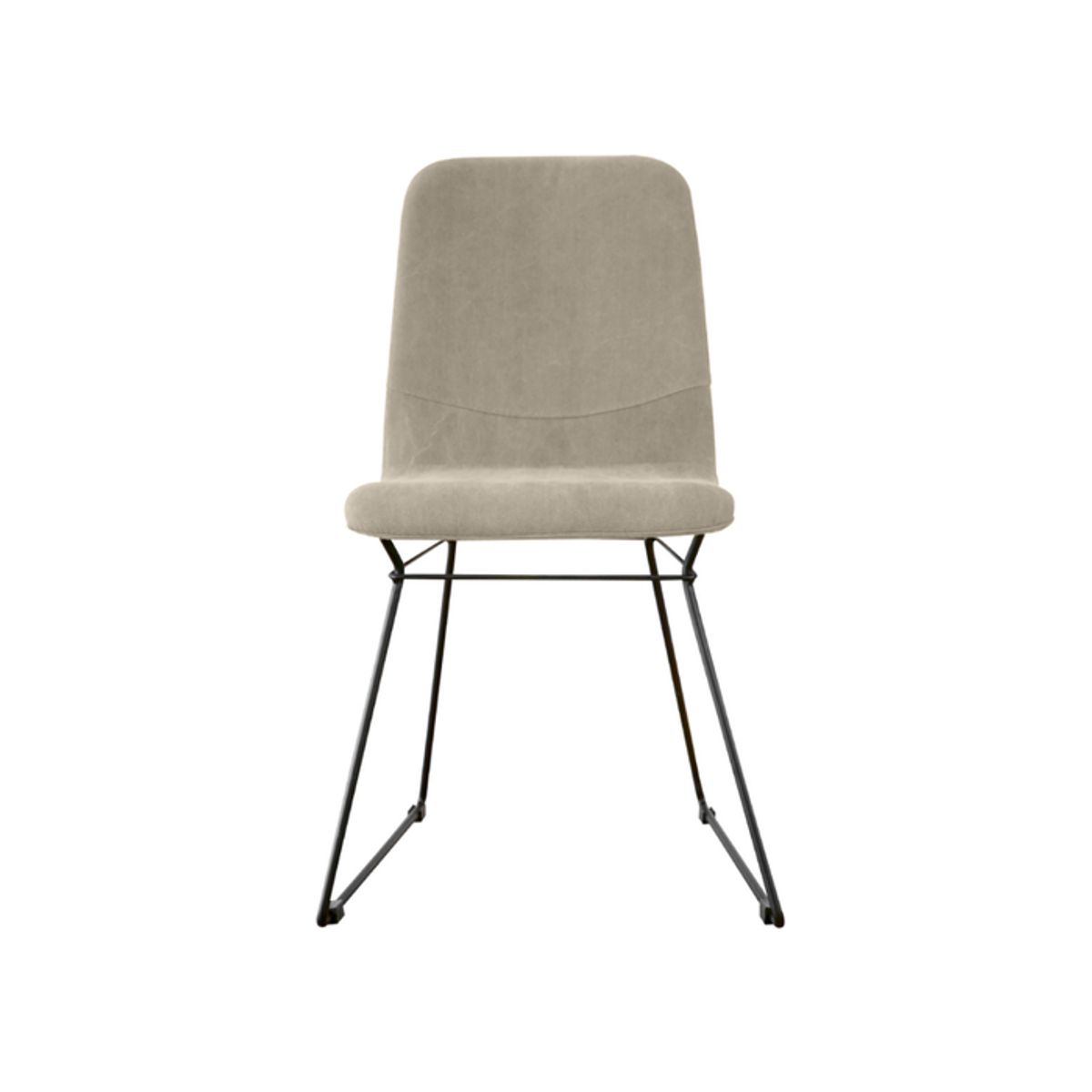 THE POPULAR DESIGN - SILLA EVA CANVAS BEIGE
