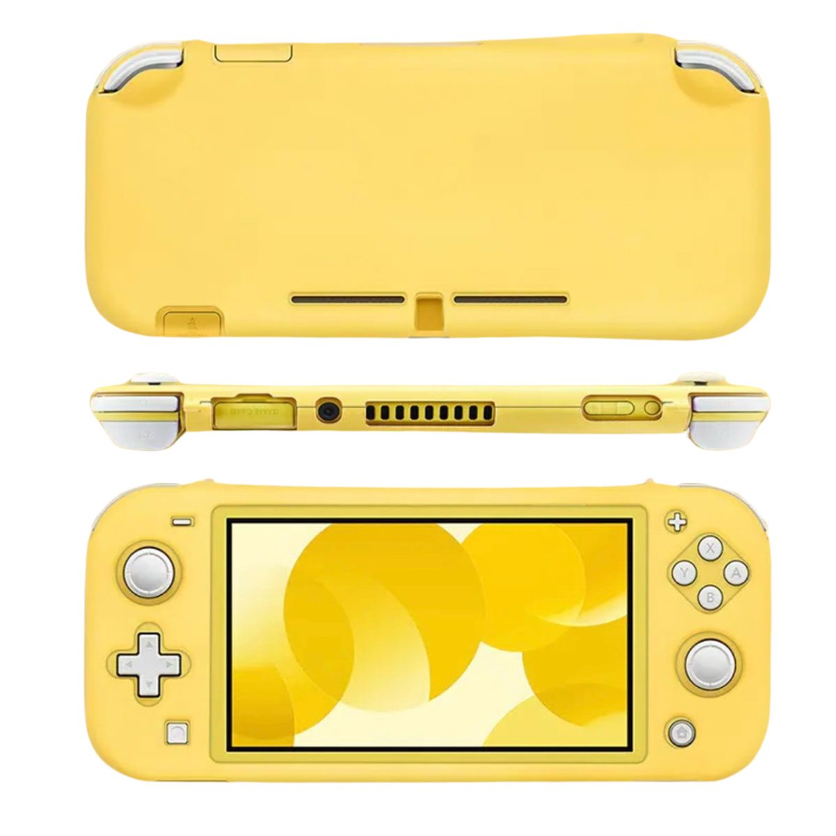 GENERICO - Carcasa Funda Protectora Para Nintendo Switch Lite Amarillo