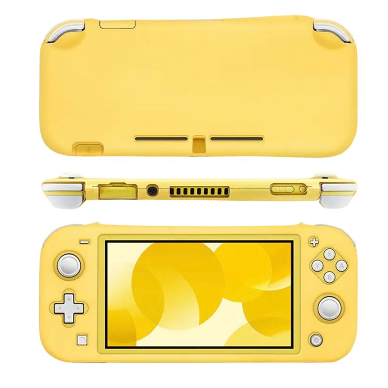 GENERICO - Carcasa Funda Protectora Para Nintendo Switch Lite Amarillo