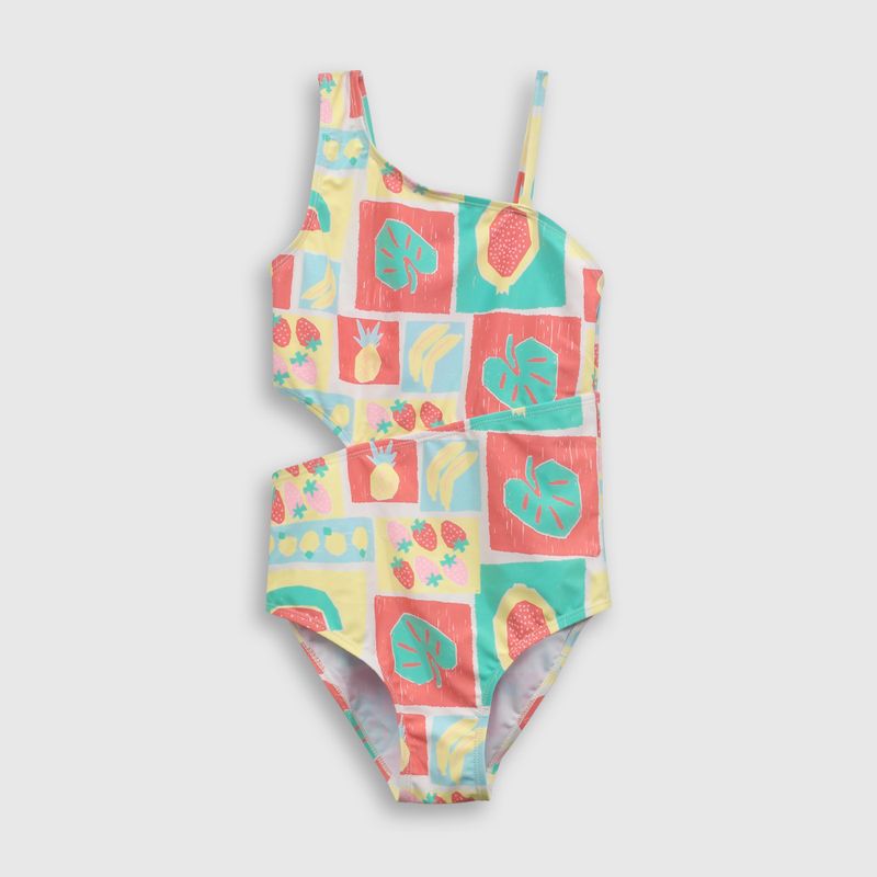 COLLOKY - Traje de baño Niña Amarillo 54749 Colloky