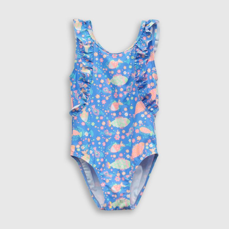 COLLOKY - Traje de baño Niña Azul 54750 Colloky