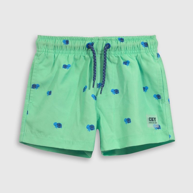 COLLOKY - Traje de baño Niño Verde 54890 Colloky