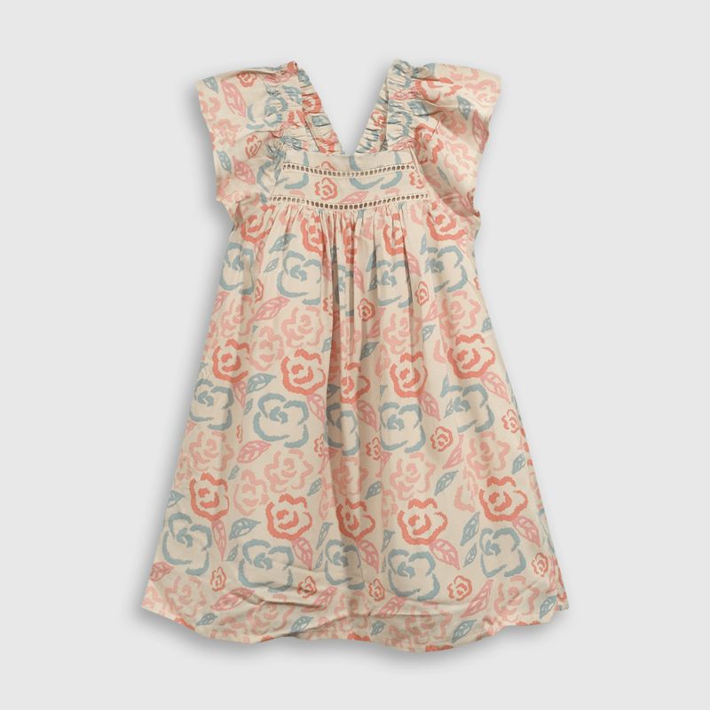 COLLOKY - Vestido Niña Beige 54893 Colloky