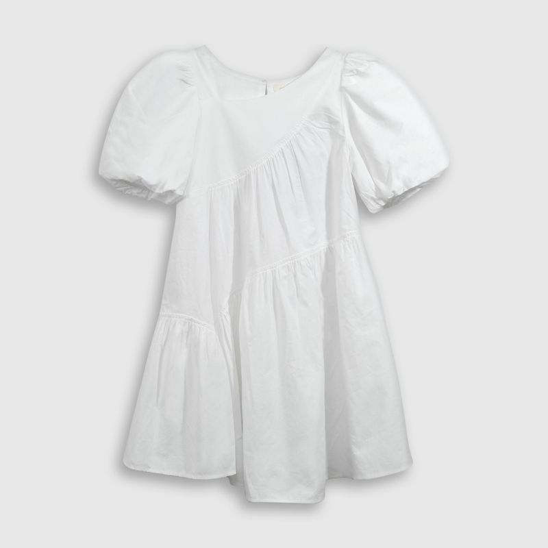 COLLOKY - Vestido Niña Blanco 54894 Colloky