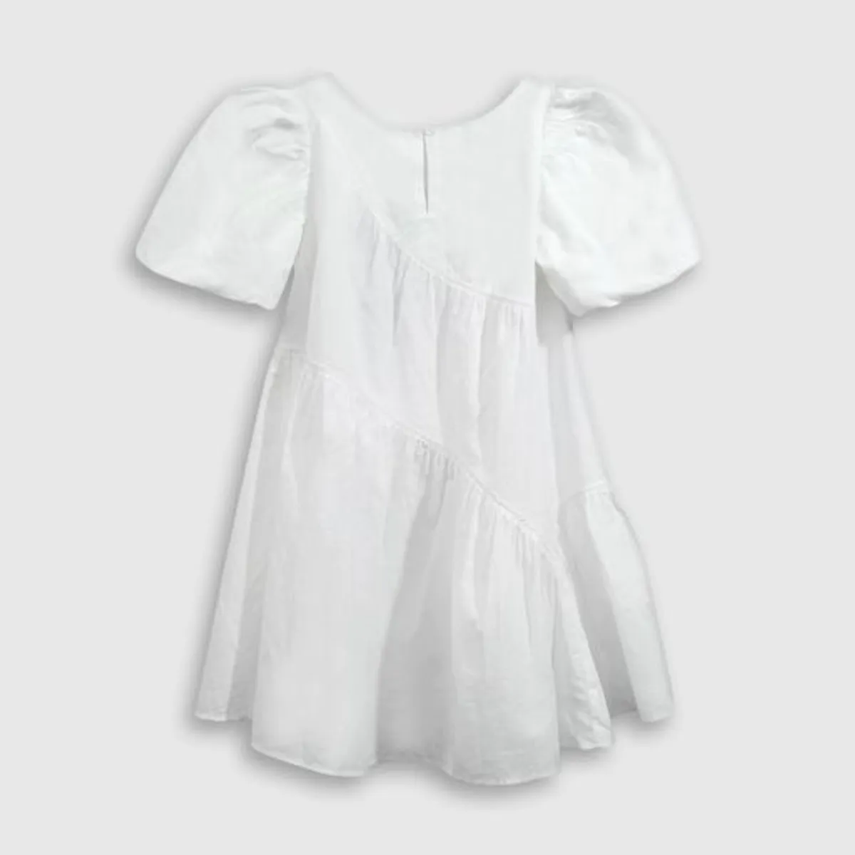 COLLOKY - Vestido Niña Blanco 54894 Colloky