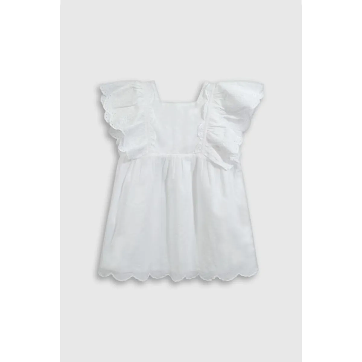 COLLOKY - Vestido Niña Blanco 54895 Colloky