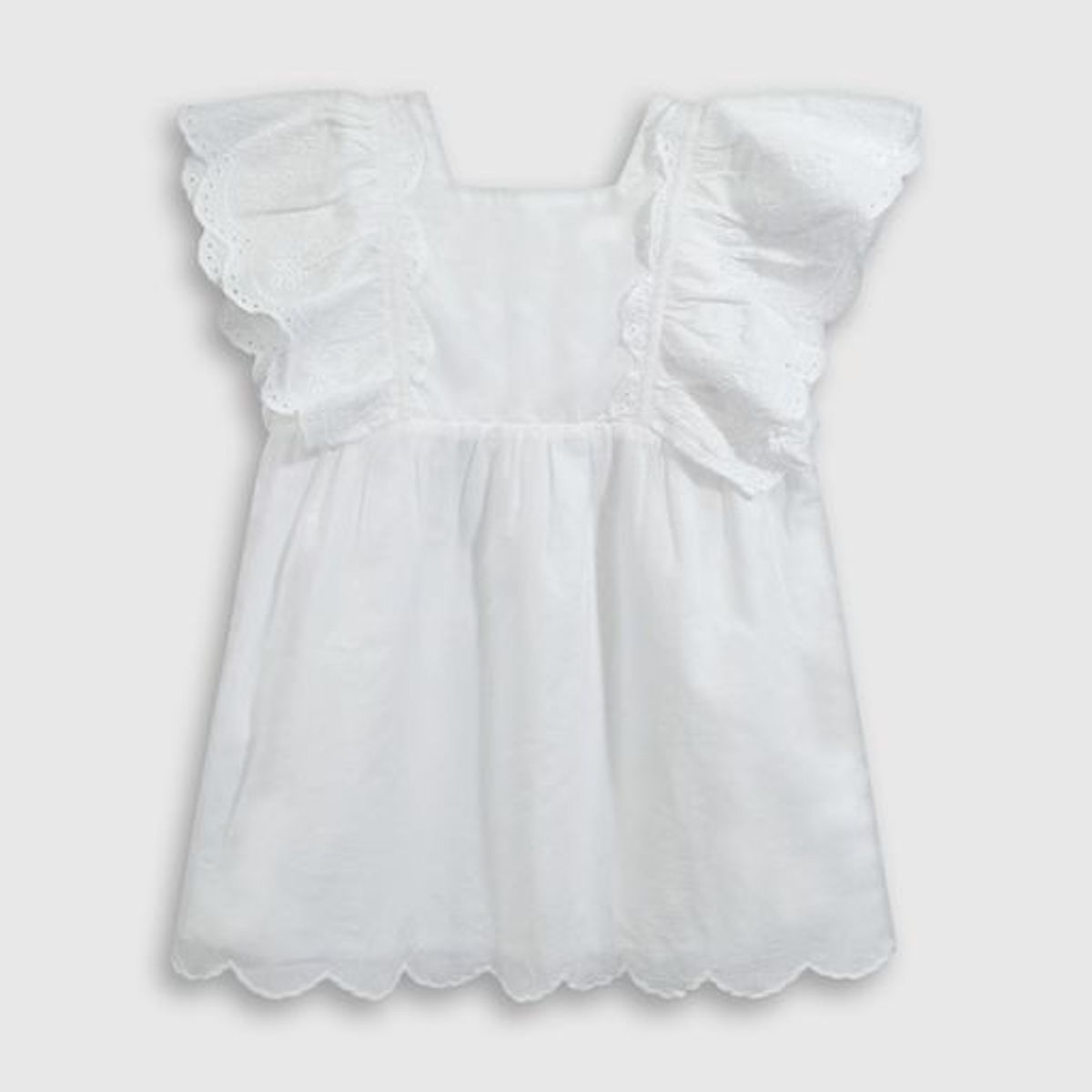 COLLOKY - Vestido Niña Blanco 54895 Colloky