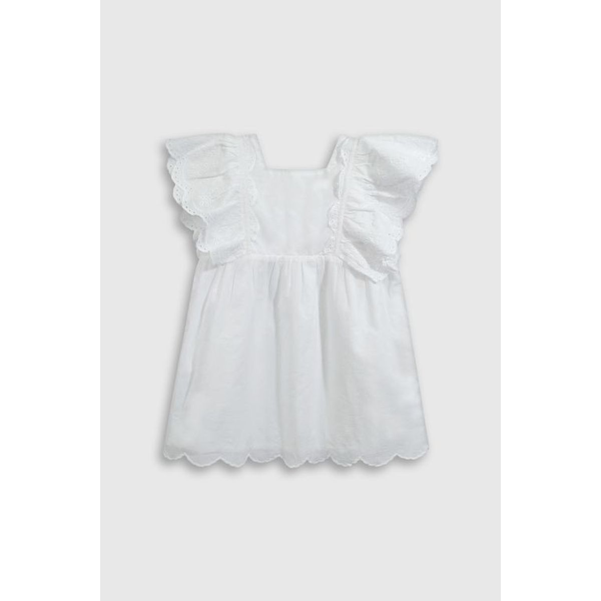 COLLOKY - Vestido Niña Blanco 54895 Colloky