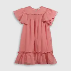 COLLOKY - Vestido para Niña Fucsia