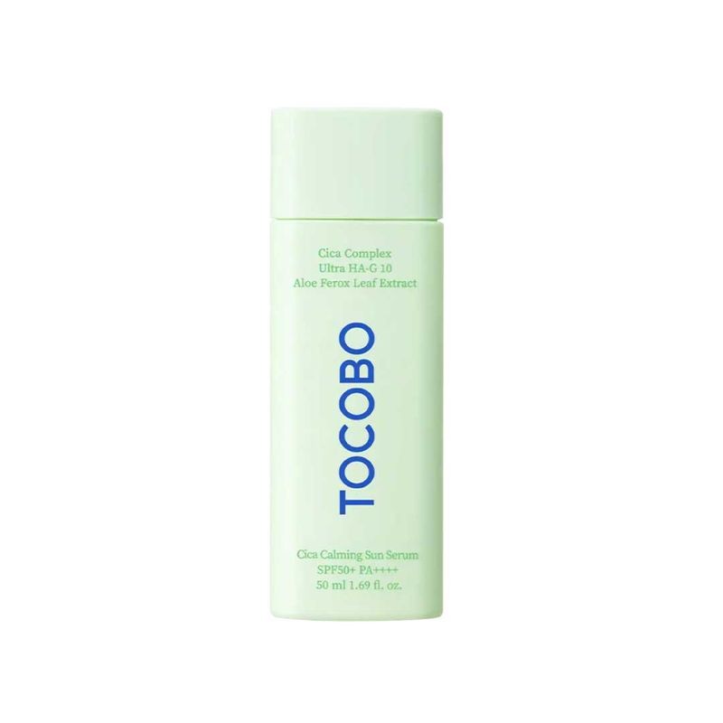 TOCOBO - Protector solar calmante con centella asiática tipo sérum