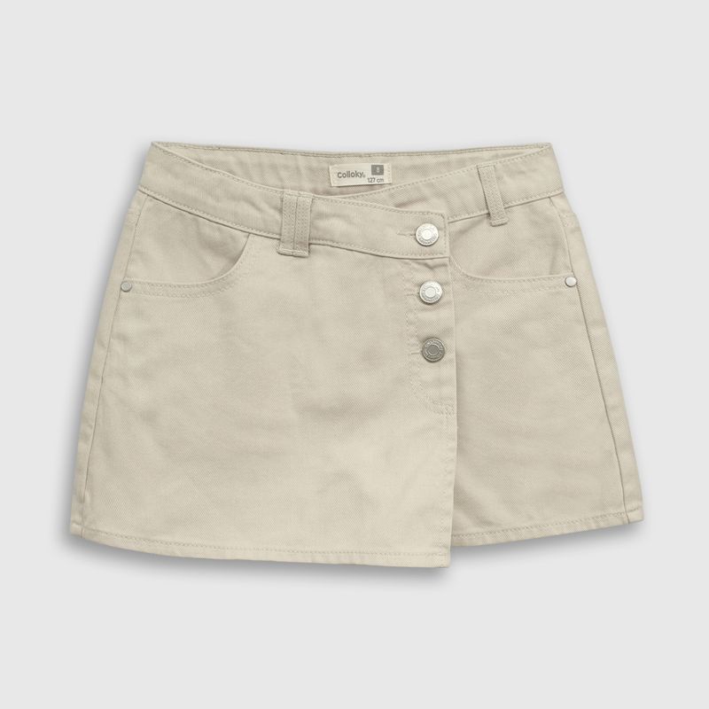 COLLOKY - Falda Niña Beige 54633 Colloky