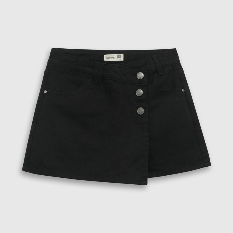 COLLOKY - Falda Niña Negro 54635 Colloky