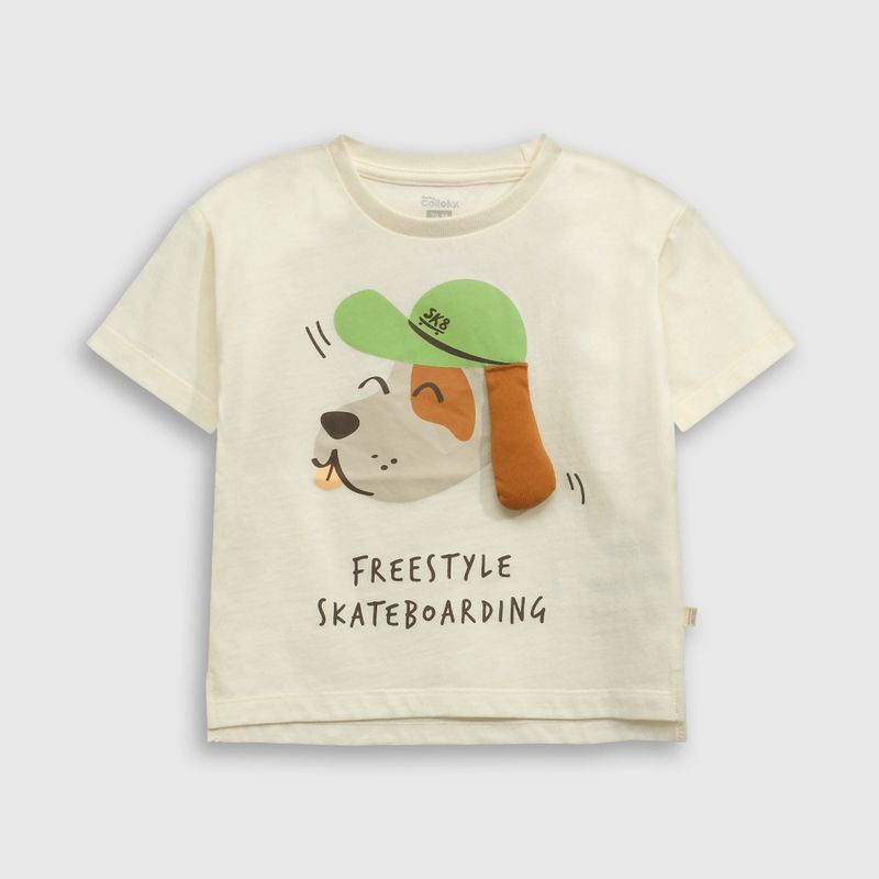 COLLOKY - Polera Niño Beige 54648 Colloky