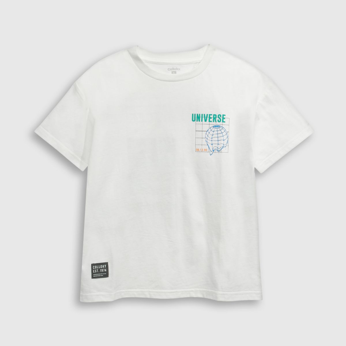 COLLOKY - Polera Niño Blanco 54650 Colloky