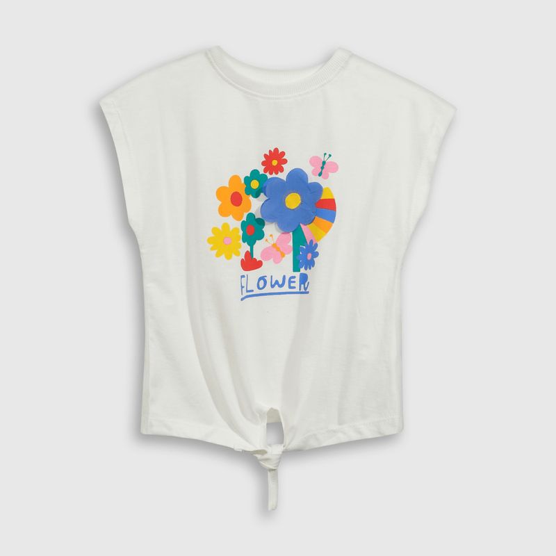 COLLOKY - Polera Niña Blanco 54852 Colloky