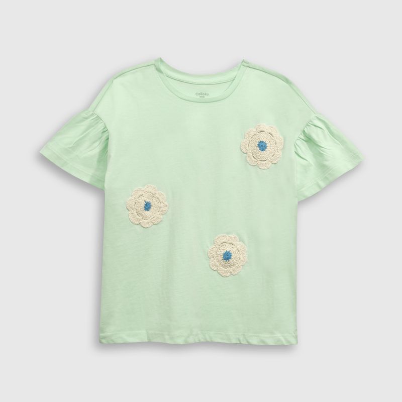 COLLOKY - Polera Niña Verde 54857 Colloky