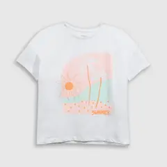 COLLOKY - Polera Niña Blanco 54867