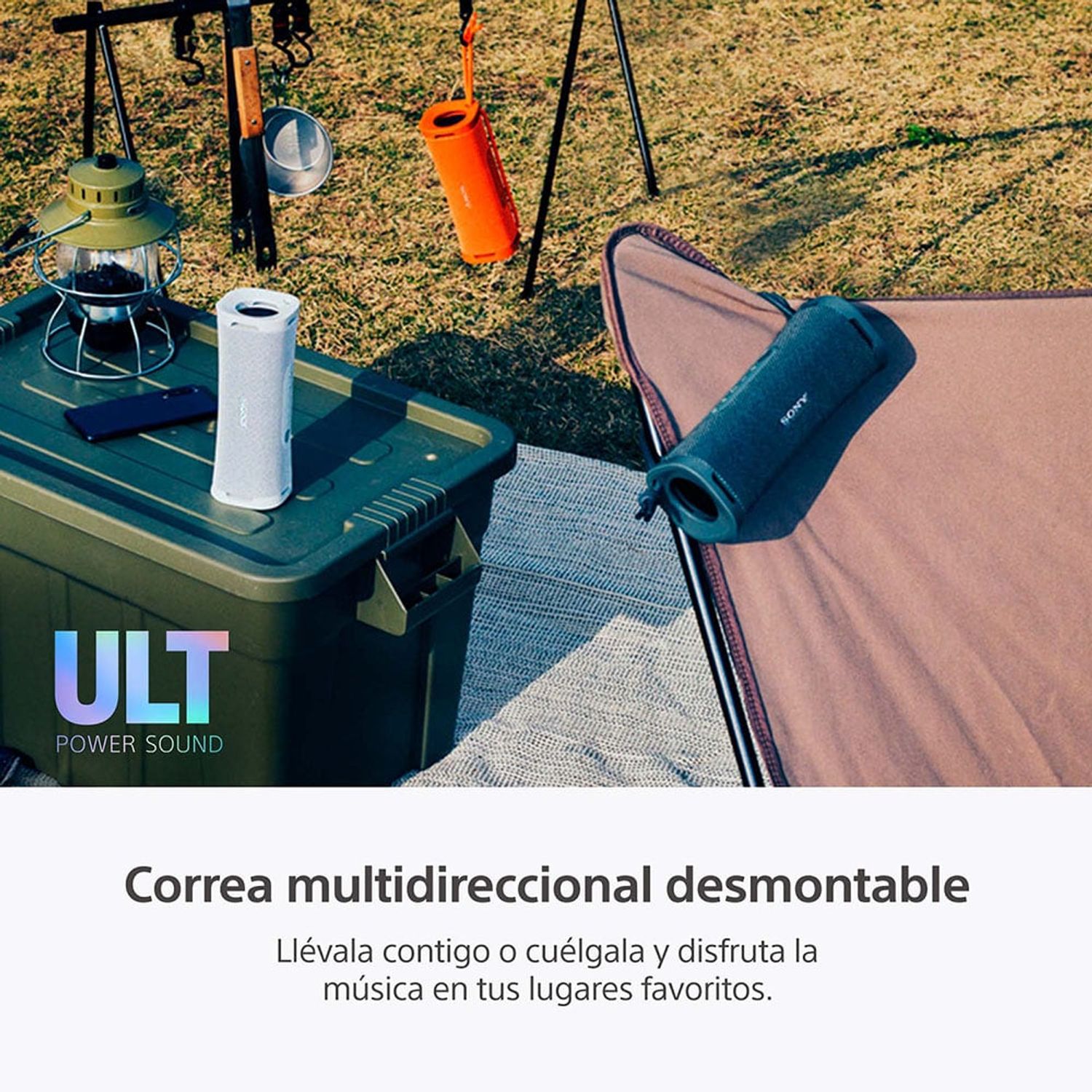 SONY Parlante portátil inalámbrico ULT FIELD 1 Blanco | Falabella