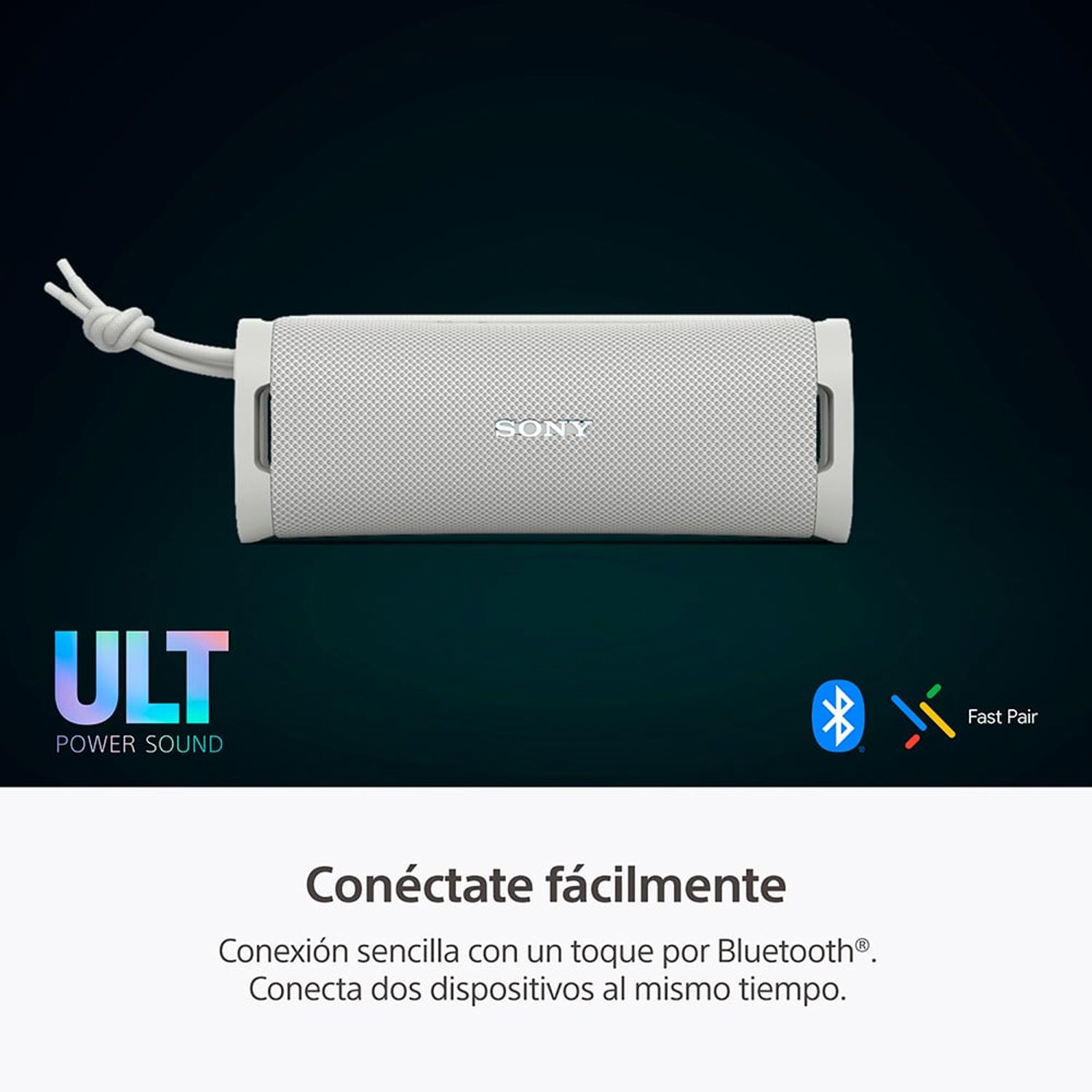 SONY Parlante portátil inalámbrico ULT FIELD 1 Blanco | Falabella