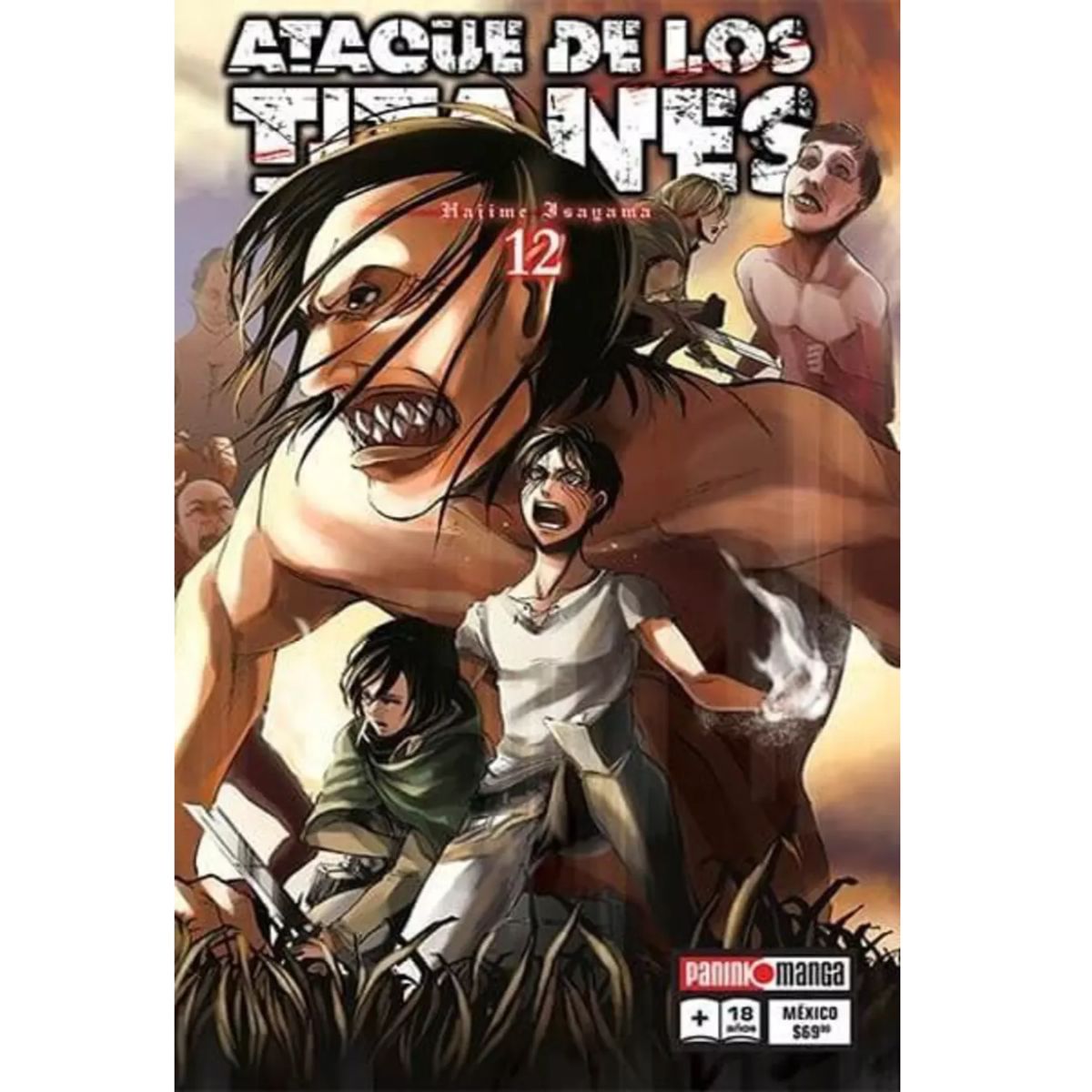 PANINI MÉXICO - ATAQUE DE LOS TITANES VOL. 12 - PANINI MANGA