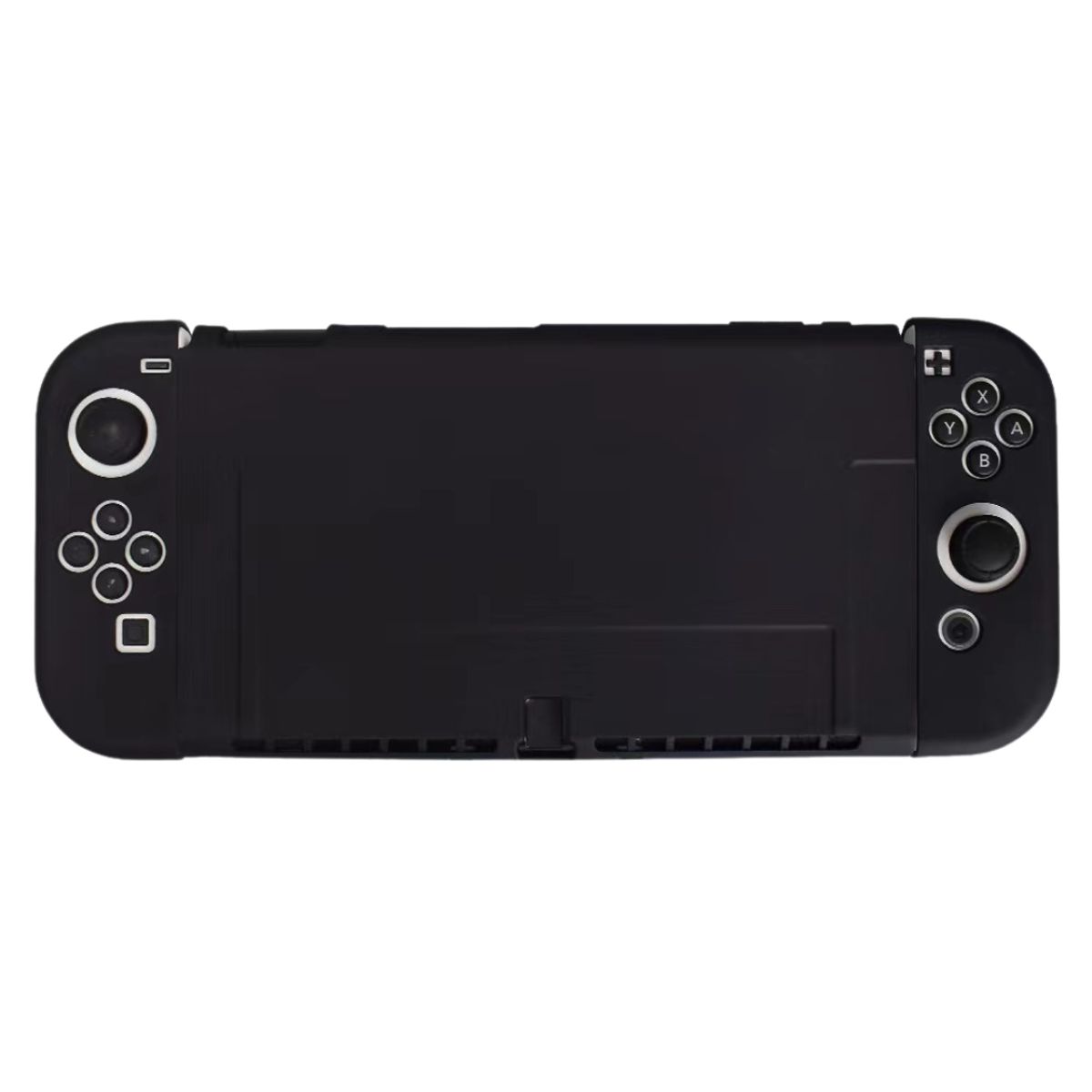 GENERICO - Carcasa Funda Protectora Para Nintendo Switch Oled Silicona Negro