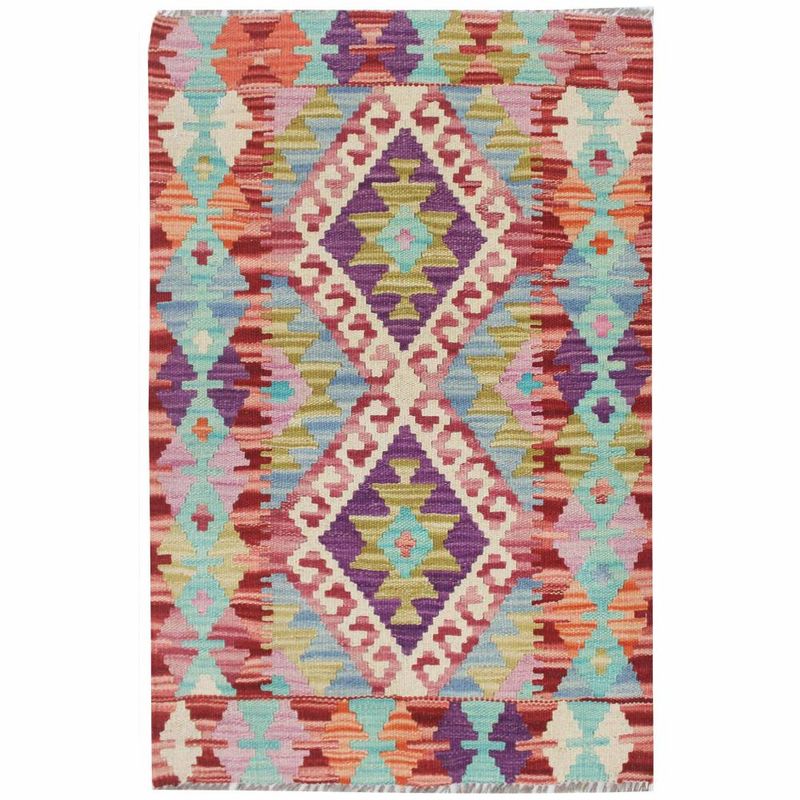 RUGS CL - Alfombra Rugscl Kilim Newtri Multicolor 060x086 7508KP
