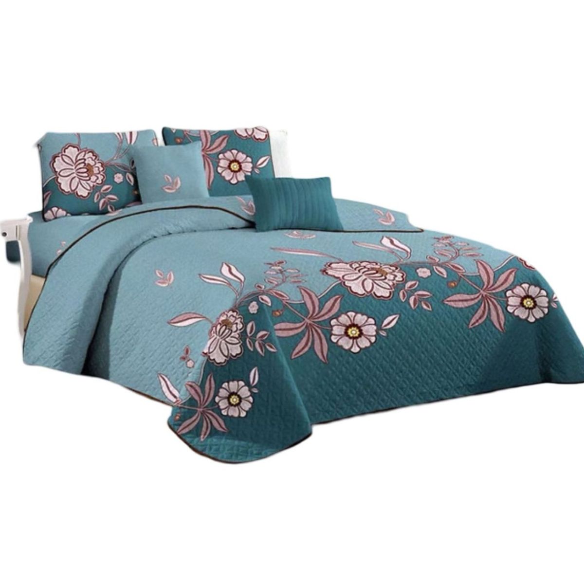 GENERICO - Cubrecama Quilt King y Super King - Ligero y Suave E7