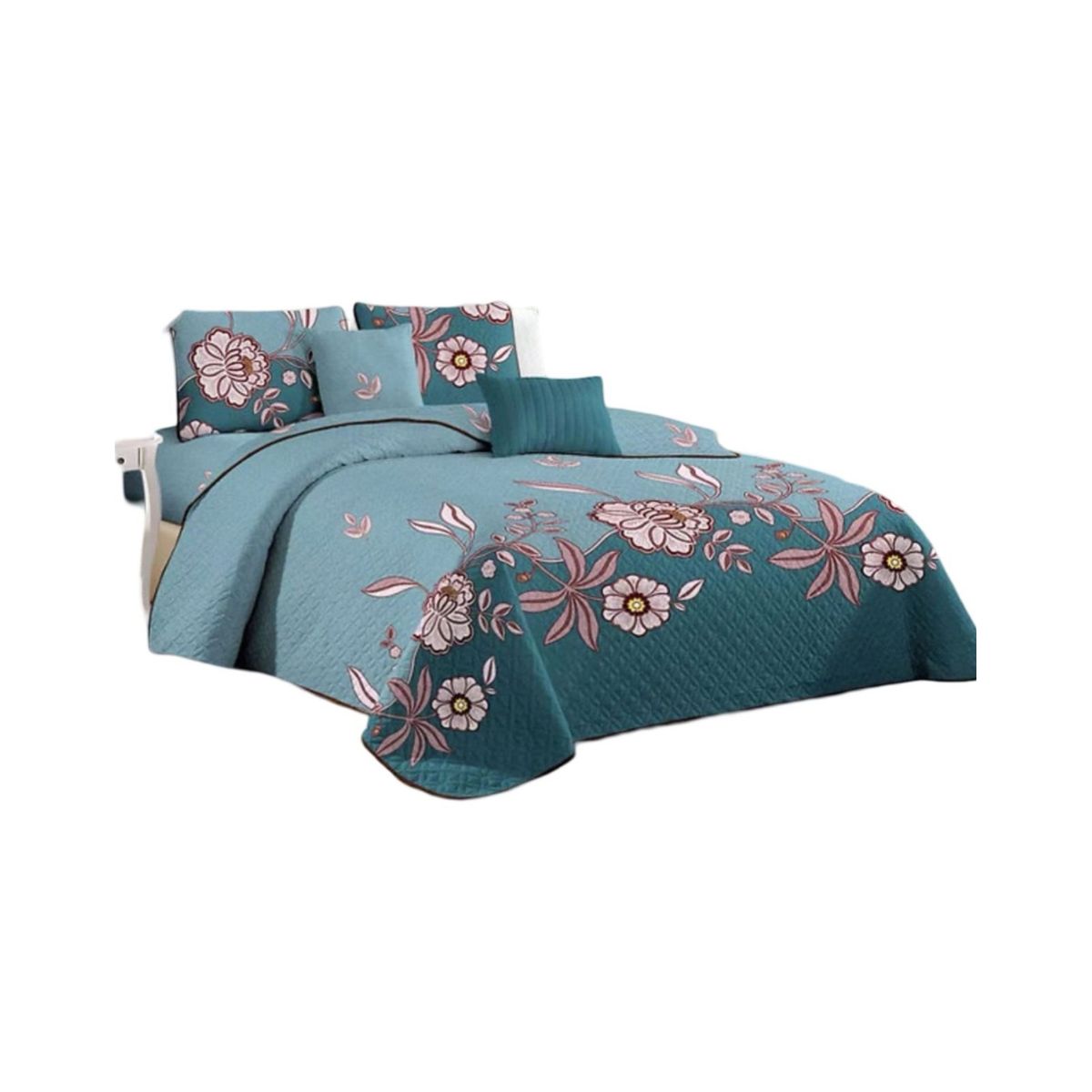 GENERICO - Cubrecama Quilt King y Super King - Ligero y Suave E7