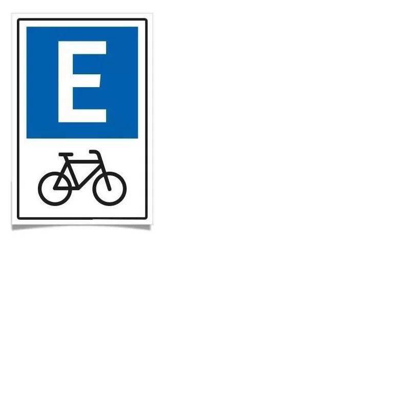 GENERICO - Señalética Estacionamiento De Bicicleta 30x20 Trovicel