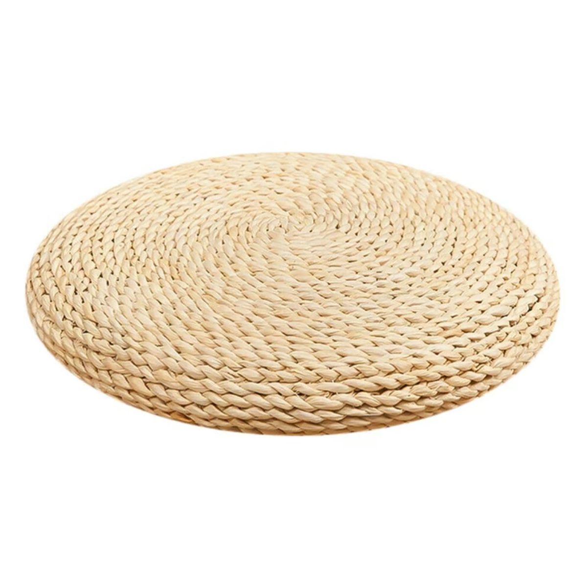 GENERICO - Cojín Fibra Natural Meditación Deco 60cm Taller Sin Fronteras