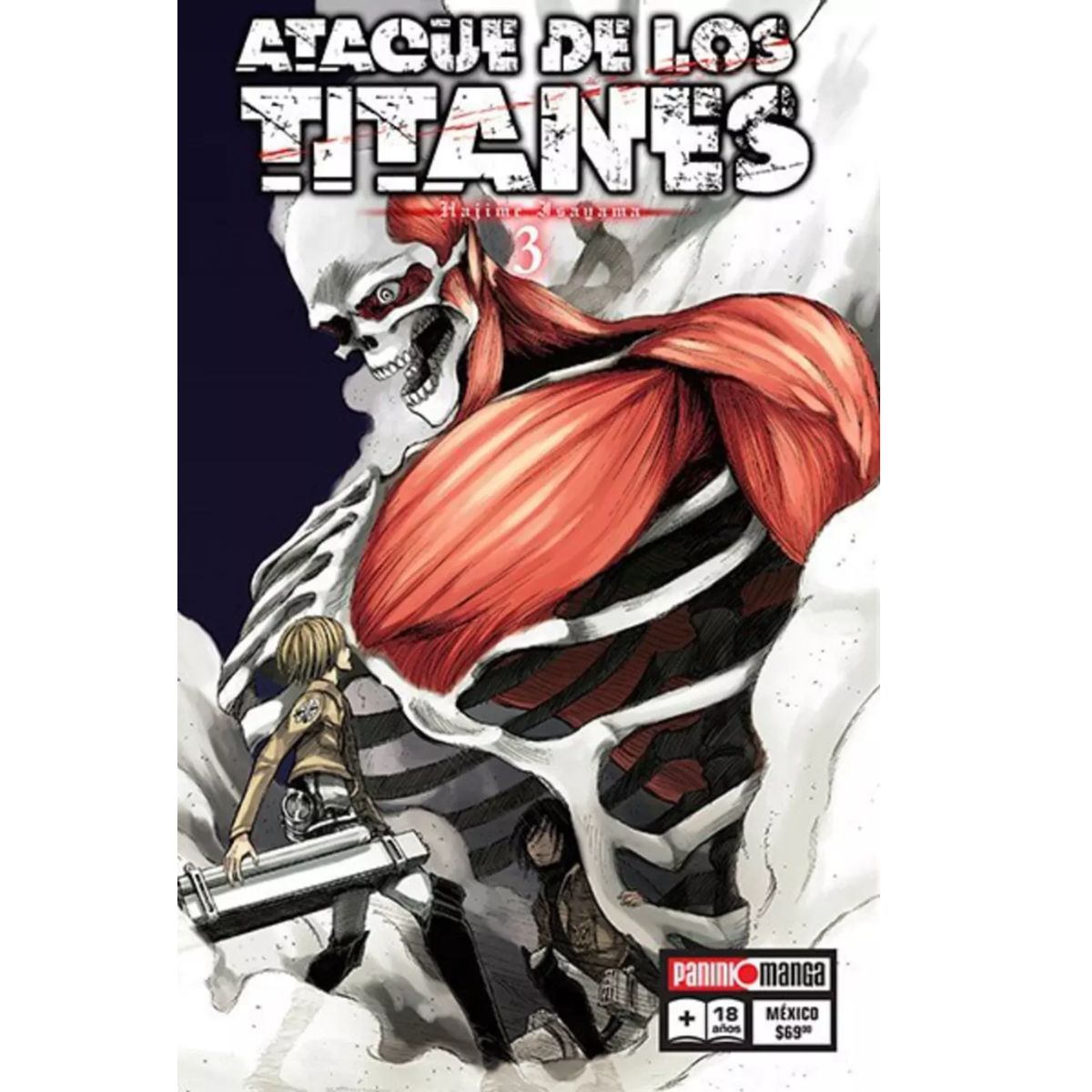 PANINI MÉXICO - ATAQUE DE LOS TITANES VOL. 03 - PANINI MANGA