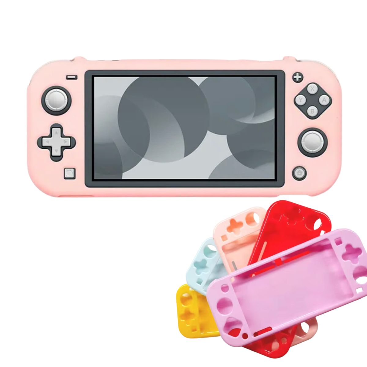 GENERICO - Carcasa Funda Protectora Para Nintendo Switch Lite Morado