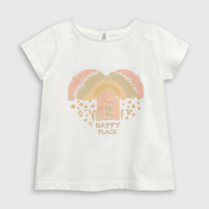 COLLOKY - Polera Niña Blanco 54655 Colloky